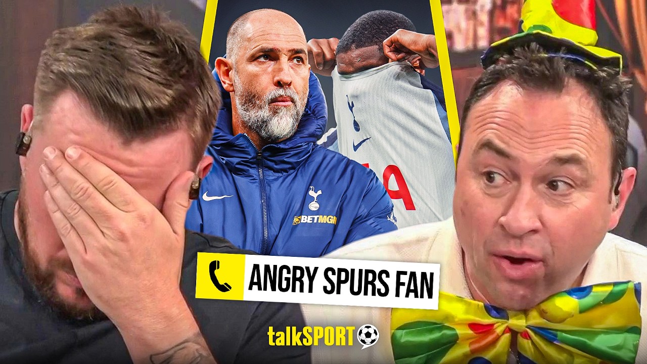 Jamie O'Hara's HEATED CLASH with ANGRY Spurs Fan in EXPLOSIVE DEBATE amid RELEGATION SCRAP!