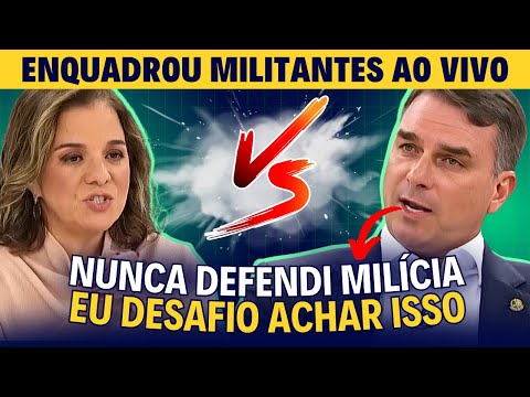 Flávio Bolsonaro DETONA Fake News dos Jornalistas no Roda Viva