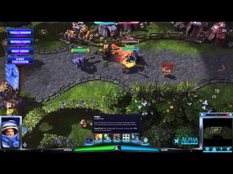 Tychus Drakken laser Drill - Heroes of the Storm Alpha