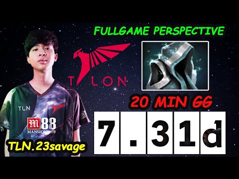 Talon 23savage - Pudge Carry 12K MMR PERSPECTIVE FULLGAME New OP HERO 7.31D Dota 2
