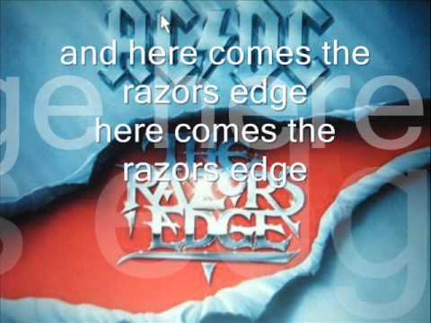 Razors edge - with lyrics