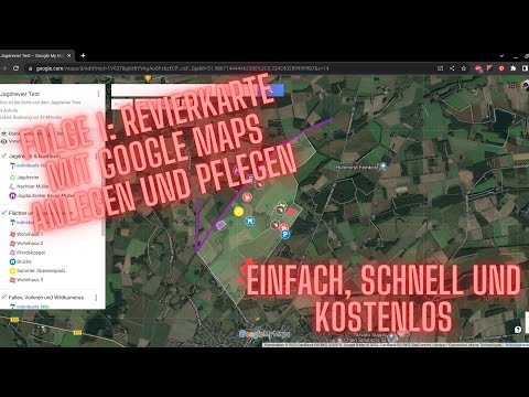 #1 Revierkarte anlegen - kostenloses Reviermanagement mit Google