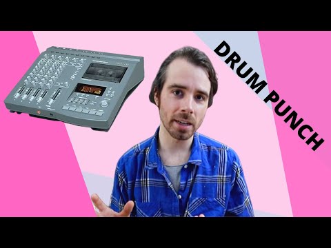 How to Pump up your Drums with any Tascam Portastudio