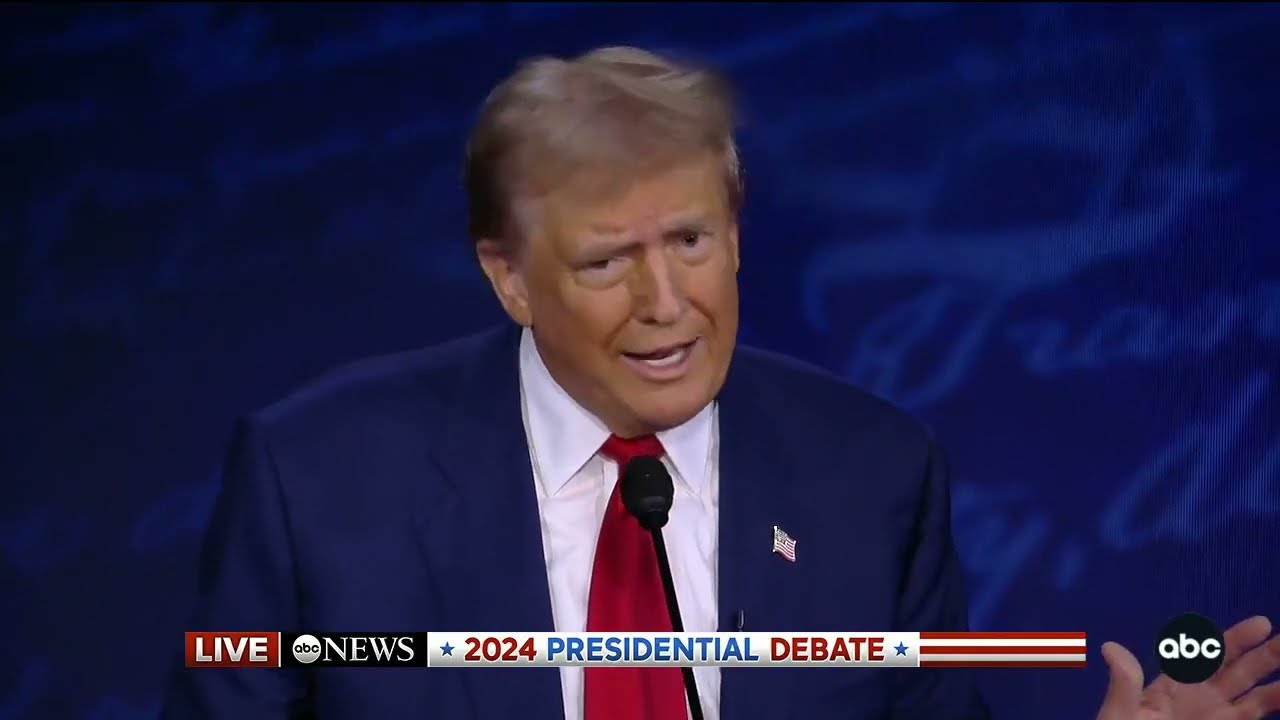 Former president Donald Trump on his abortion stance