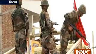 Ram Rahim convicted: Army enters Dera Sacha Sauda headquarters in Sirsa