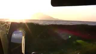 preview picture of video 'キャンピングカーで北海道旅行　「北海道日本海オロロンライン」にて'