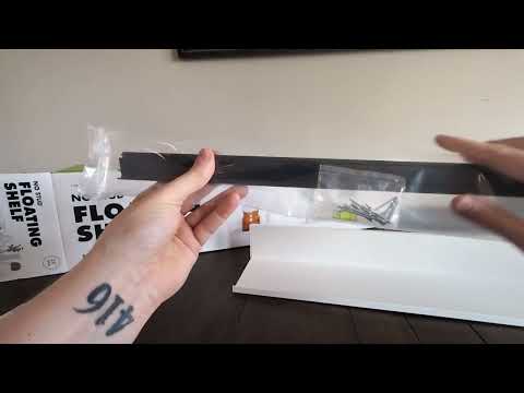 Honest Review of EZ Hang by HANGMAN No Stud Floating Shelf