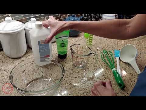 自家製手指消毒器を簡単に! (Homemade Hand Sanitizer Easy!!)