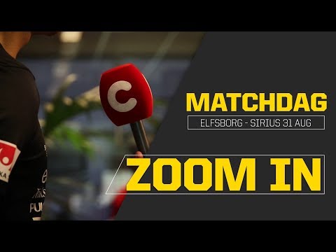 En liten del av en matchdag!  IF Elfsborg - IK Sirius 31 augusti
