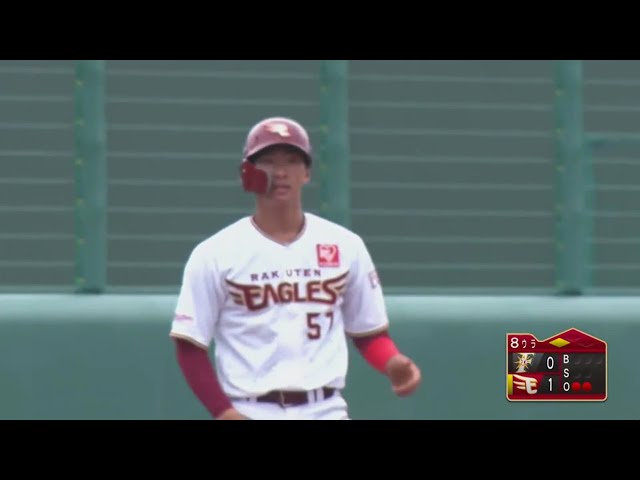 【ファーム】イーグルス・卓丸 地元の福島で躍動‼タイムリー3ベースヒットで先制‼ 2019/9/28 E-F(ファーム)