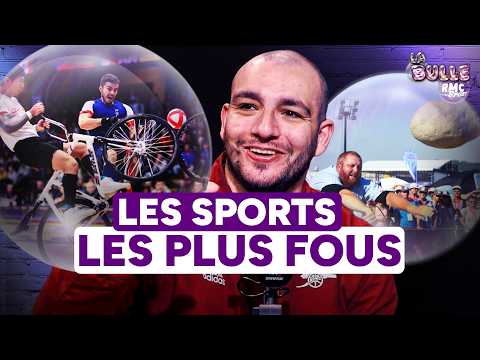 Il COMMENTE les SPORTS les plus IMPROBABLES… dans LA BULLE de DONNIE