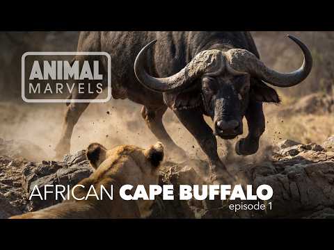 Why Lions Fear The Grass-Eating African Cape Buffalo