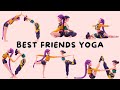 Kids Partner Yoga Flow Rumi Zoey Duo Yoga For Strength Balance