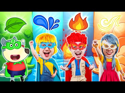 Earth, Water, Fire, Air! 🌍🌊🔥🌪️ | 🎵 The Four Elements Song for Kids | Sing Along & Learn