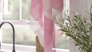 Тюль «Леманвил (розовый)» — видео о товаре