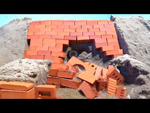 Catastrophic Mini Brick Dam Collapse