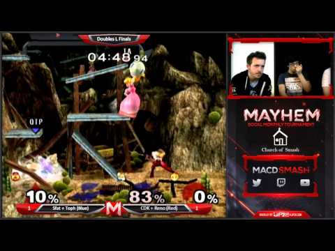 Mayhem 25 LF: Sfat/Toph (Blue) vs CDK/Reno (Red)