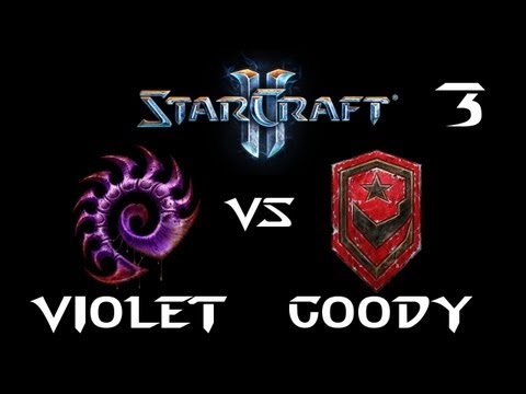 StarCraft 2 - viOLet [Z] vs GoOdy [T] G3 (Commentary)