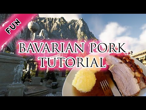 Mortal Offline Schweinsbraten Tutorial 4K Best Pork in the World Bavarian Style