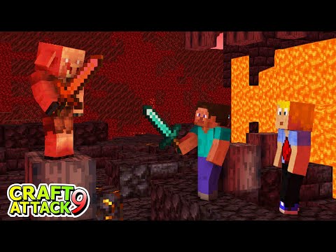 95% RIP! Spark & ​​Sebo in Bastion! Mission Record! - Minecraft Craft Attack 9 #80