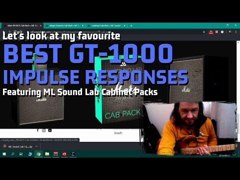BOSS GT-1000 - The Best IRs in the Business! (Featuring ML SoundLab)