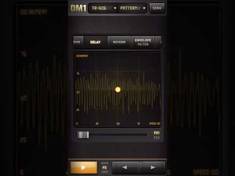 Fingerlab DM1 drumming
