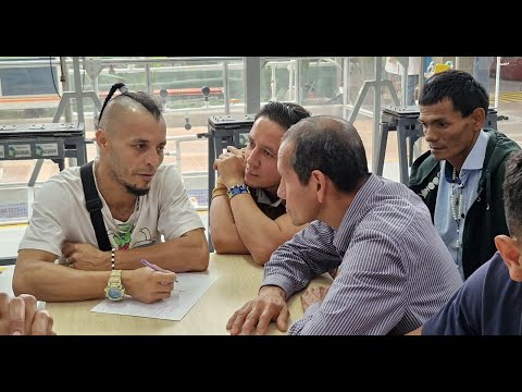 Medellín's Mayor's Office and SENA offer courses to homeless people on their rehabilitation.