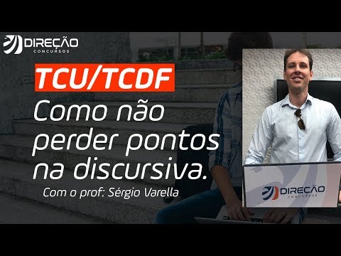 TCU/TCDF - Como não perder pontos na discursiva. | AO VIVO