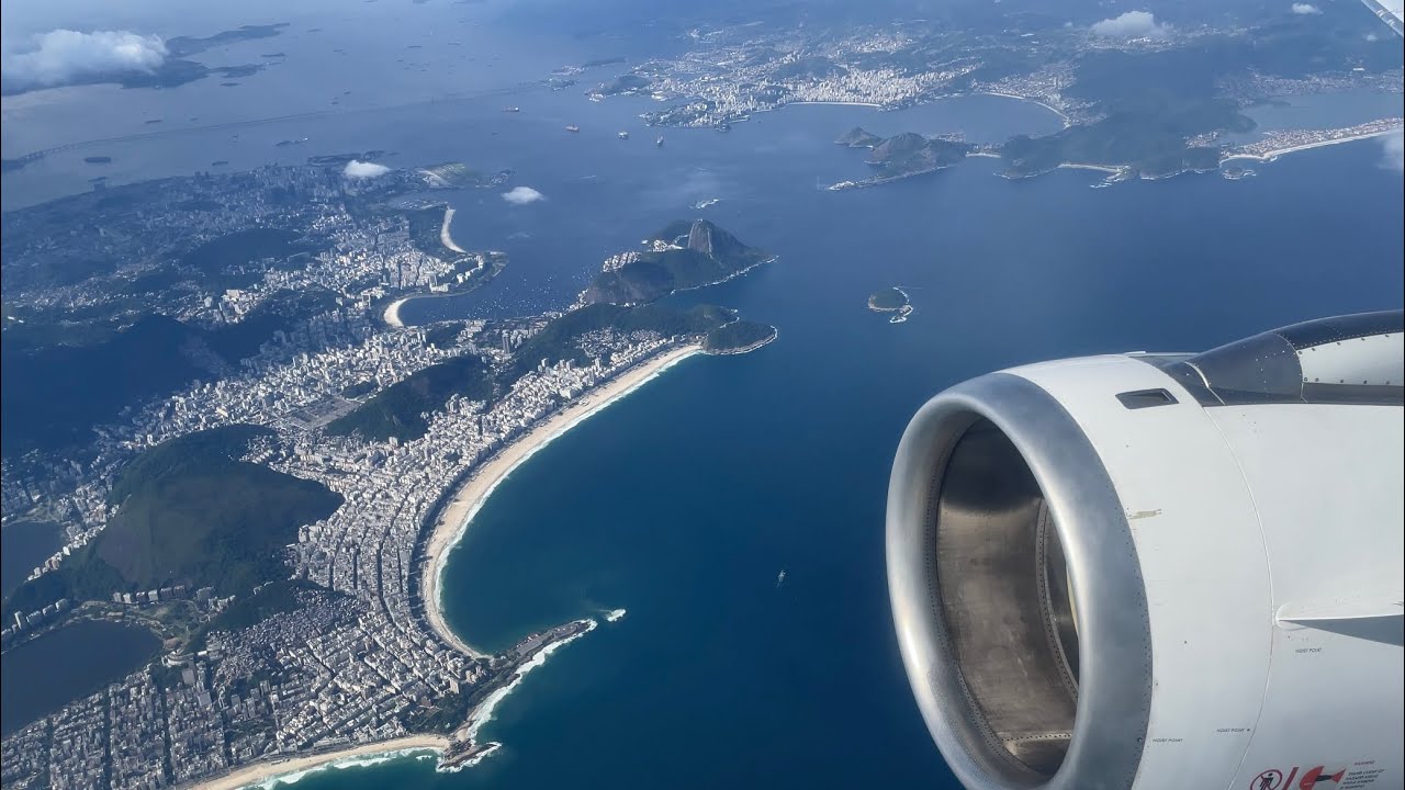Ponte Aérea | LATAM A319: Rio de Janeiro (SDU) - São Paulo (GRU)