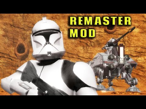 Star Wars: Battlefront 2 (2005, Remaster Mod) - Clone Troopers vs CIS Battle Droids!