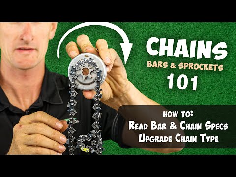 Chainsaw Chains, Bars, & Sprocket - EXPLAINED!