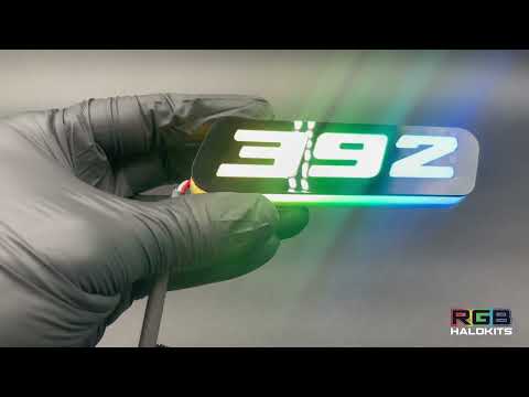 392 LED Grill badge Badge (Multicolor) 2010-2023 Dodge Charger