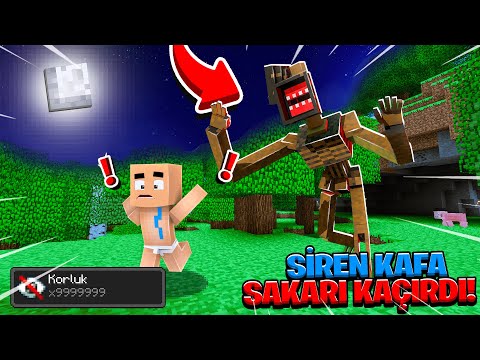 SİREN KAFA SAKAR BEBEĞİ KAÇIRDI !! 😱 Minecraft