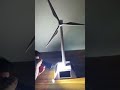 Will Powerful Flashlights Charge A Solar Power Windmill? #flashlight #gadget #tech #experiement #fun