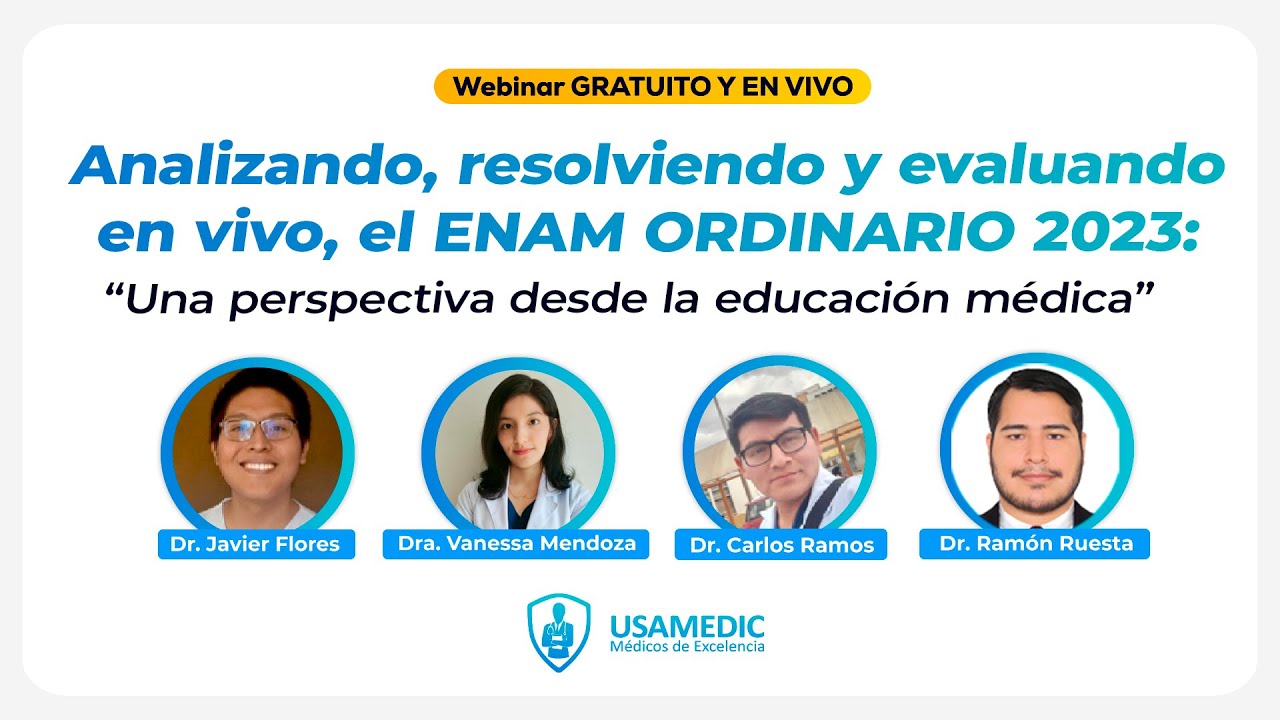 Usamedic: Resolviendo el ENAM Ordinario 2023