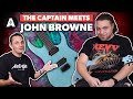 The Captain Meets John Browne (Monuments)! - First Look at his New Signature Schecter Guitar!