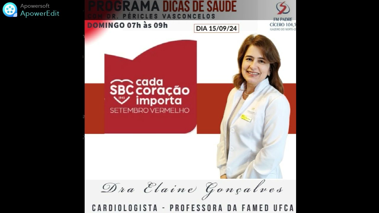 Doenças Cardíacas com Dra Elaine Gonçalves - Dicas de Saúde Podcast