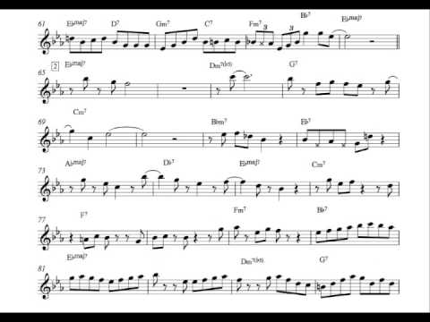 Chet Baker - There will never be another You (Vocal Transcription)
