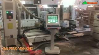 MÁY ĐÁNH MỘNG 2 Đầu cnc 6 Dao Siêu nhanh Woodmaster giá rẻ nhất thị trường vn 2020