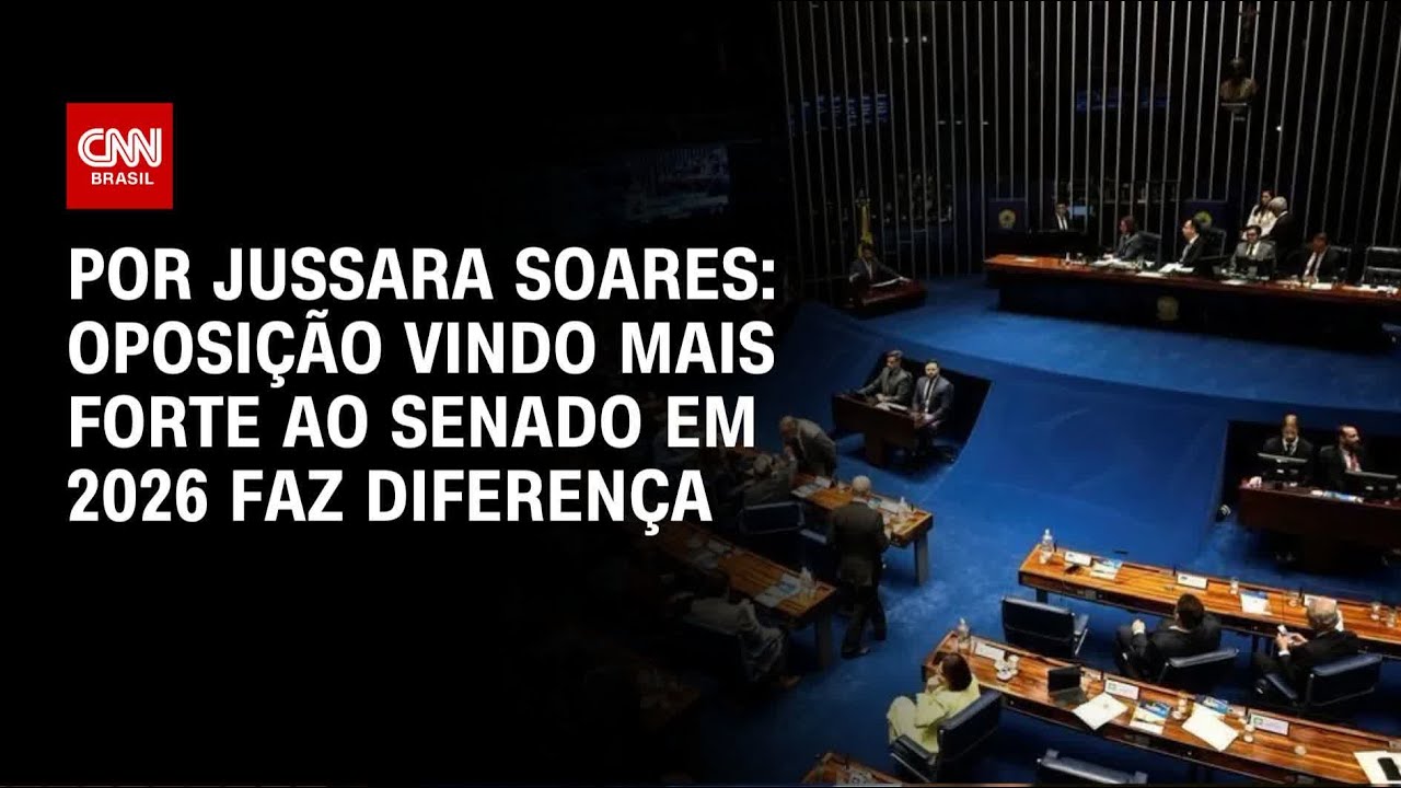 Análise: Oposição vindo mais forte ao Senado em 2026 faz diferença | CNN 360º