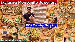 Exclusive Premium Quality Moissanite Jewellery Collection 2026 | Imported AD, Kundan Polki Jewellery