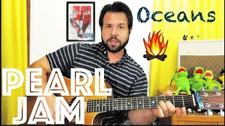 Guitar Lesson: How To Play Oceans by Pearl Jam - Campfire Edition!
