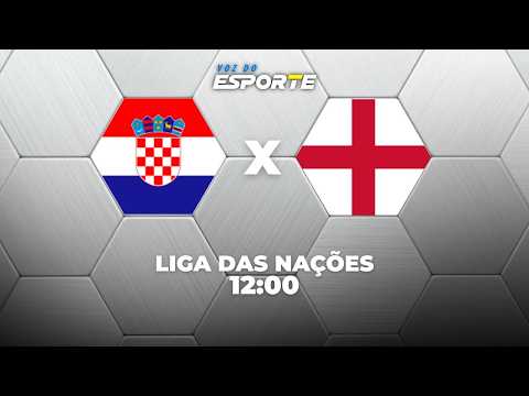 CROÁCIA X INGLATERRA - AO VIVO | LIGA DAS NAÇÕES – 03/10/2026
