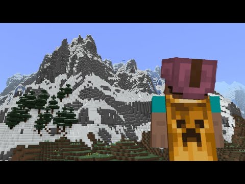 Climbing Minecraft's Tallest New Mountain