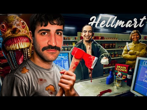 DÜKKANA MÜŞTERİ ALDIM, BENİ GONDİKLEDİ ! | Hellmart TÜRKÇE