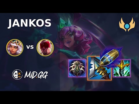 MID.GG: [ Jankos ] Qiyana JUNGLE vs Lee Sin | KR CHALLENGER | LOL Season 2025