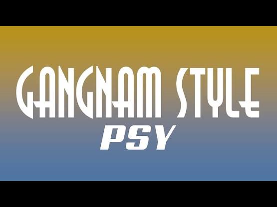 PSY - GANGNAM STYLE (Lyrics)