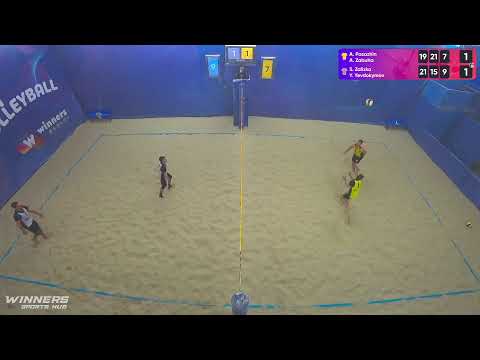 14:35 A. Pasazhin / A. Zabuha - S. Zalizko / Y. Yevdokymov 01.12.2022 | Winners Beach Volleyball