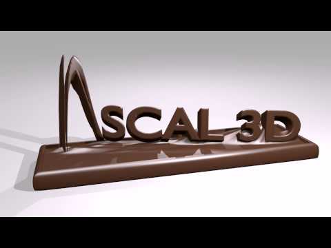 Pascal 3D - The Chocolate Bar Animation.