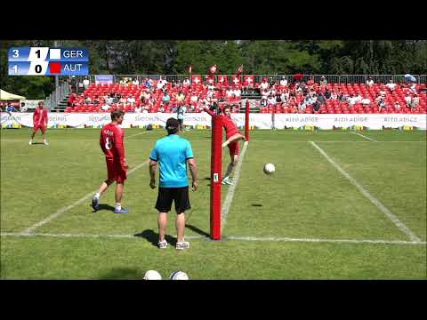 Slomos Gold Medal Match AUT - GER EFA 2022 Men´s European Fistball Championship in Kaltern/ITA